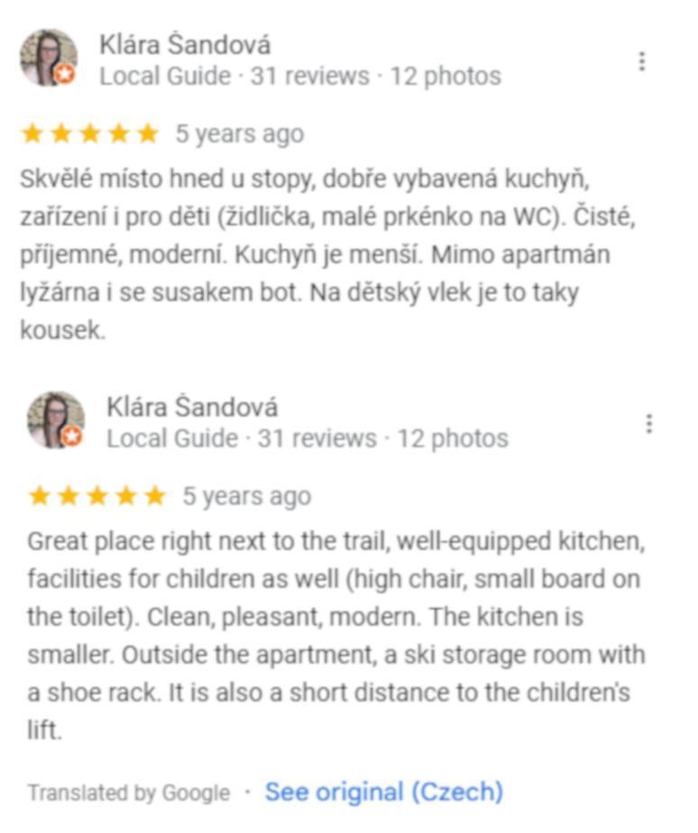 Elements Apartments & Veronika Boží Dar Esterno foto